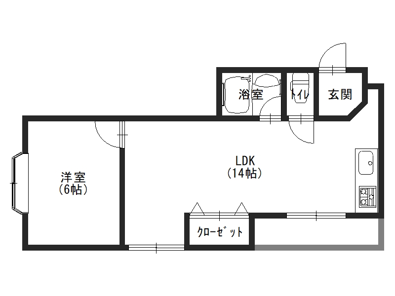 【城マンションの間取り】