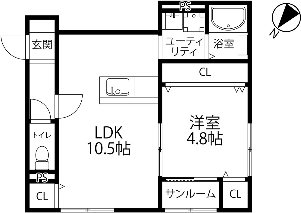 パナセーア_間取り_0