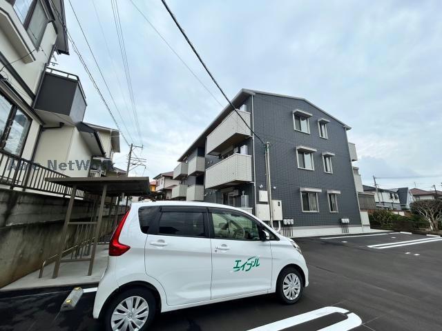 【大村市原口町のアパートの建物外観】