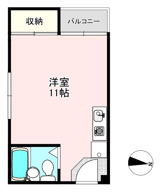 アマデウス福知山の間取り