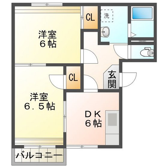 【アメニティ佃Ｃ棟の間取り】