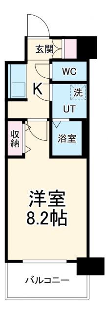 メイクス名駅太閤の間取り