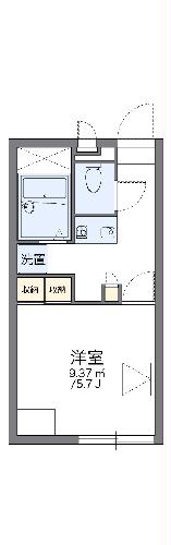 レオパレスガーデンの間取り