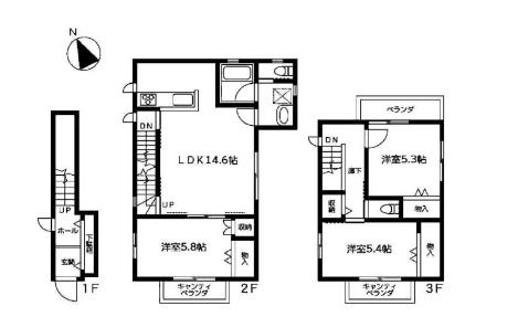 メゾン西船の間取り