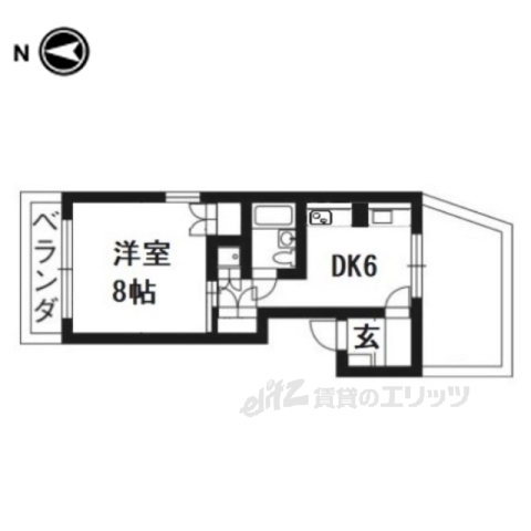 エルシティ四ノ宮の間取り