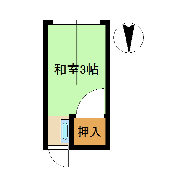 神崎荘の間取り