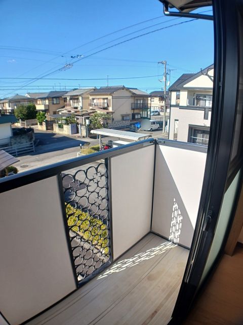 【カーサ　木太のバルコニー】