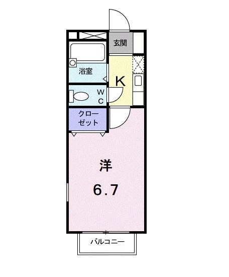 【カーサ　木太の間取り】