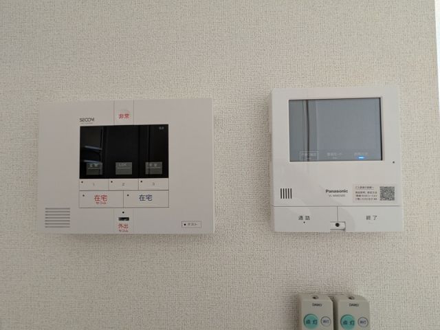 【白石市西益岡町のアパートのセキュリティ】