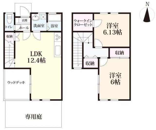 福福参番館の間取り