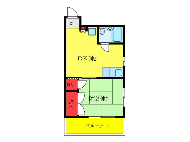 エクセルツカサの間取り