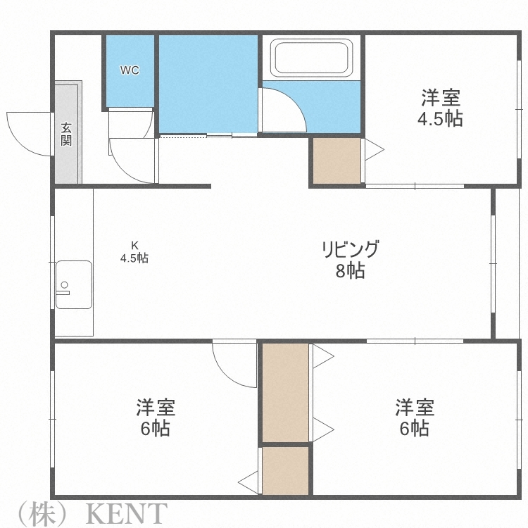 藤邦会館ＩＩの間取り