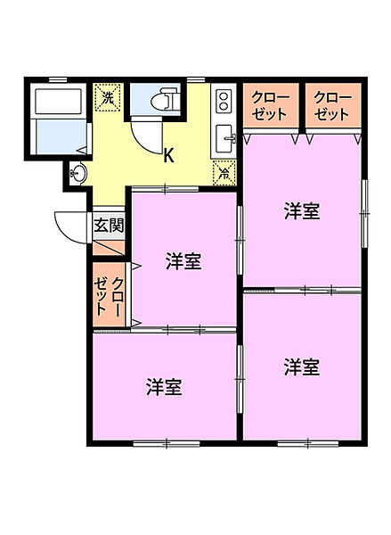 アトラスクレストの間取り