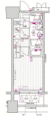 ガーラ・グランディ品川の間取り