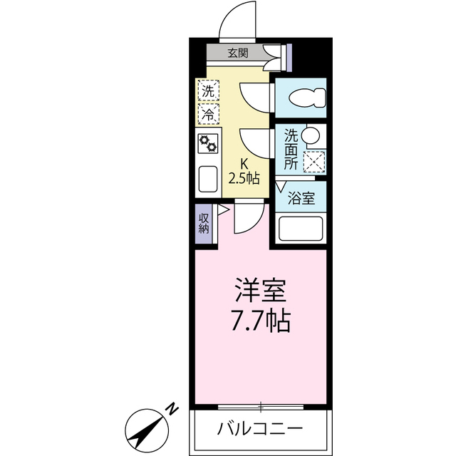 アリエ大宮桜木町の間取り