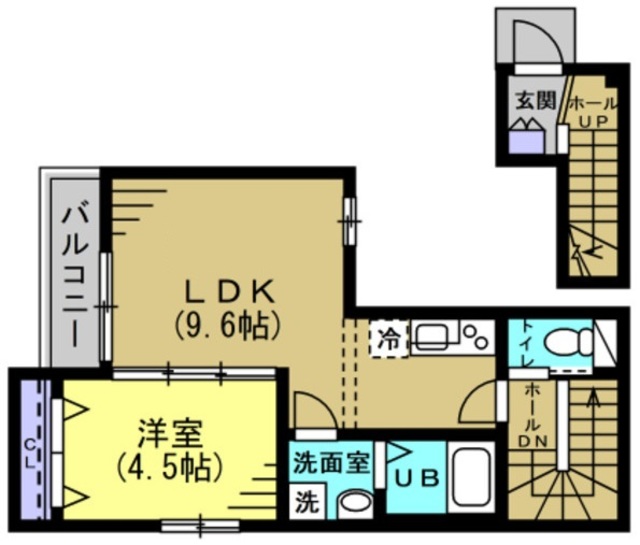 AJ北越谷の間取り