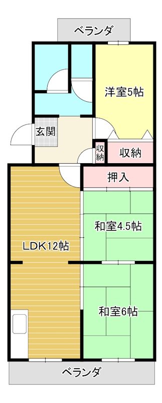 エトワール15の間取り