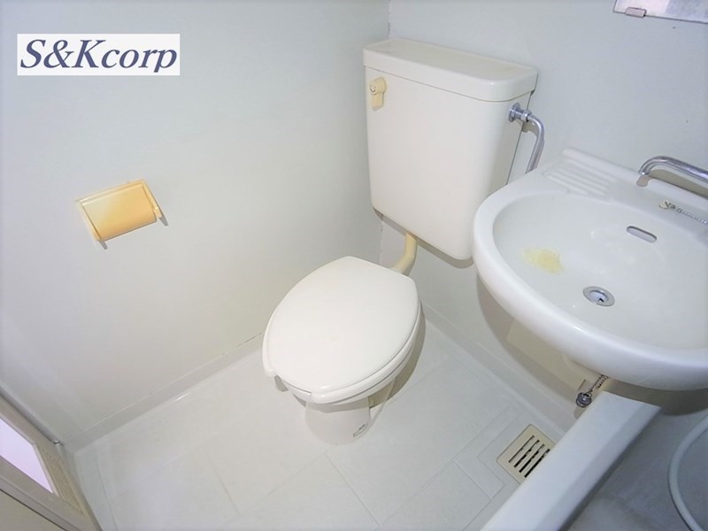 トイレ　城の下ハイツA棟（ネット無料物件）