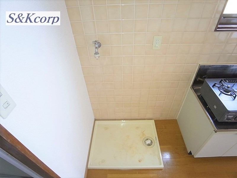 洗面設備　城の下ハイツA棟（ネット無料物件）