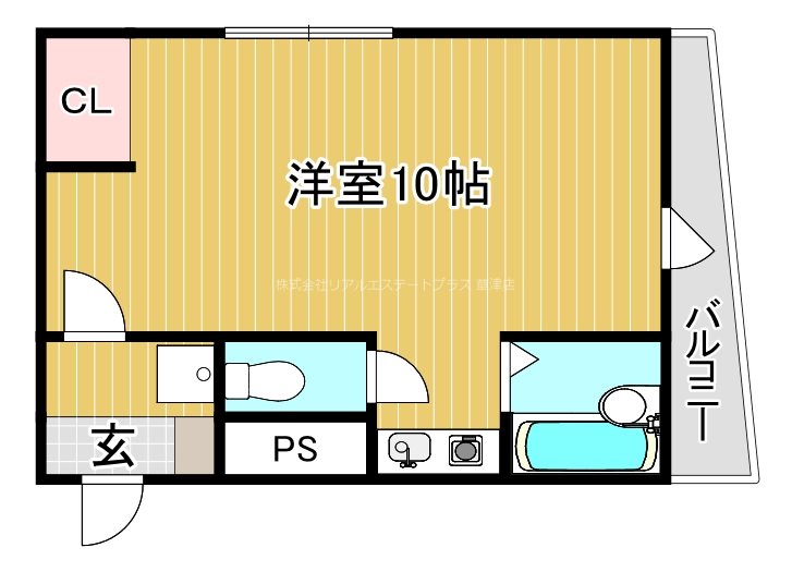 マリーブ1843の間取り