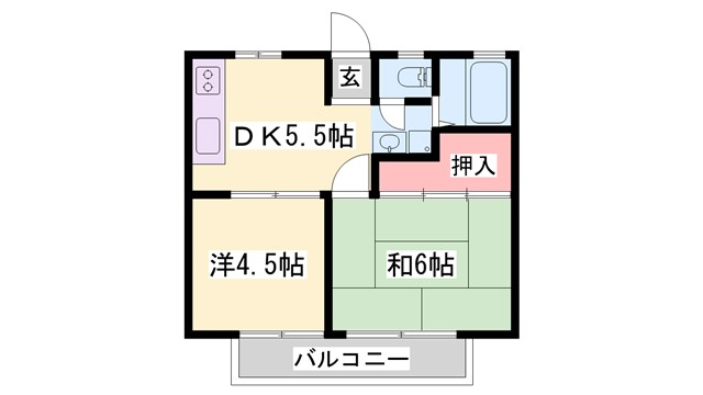 シティコーポ別所の間取り