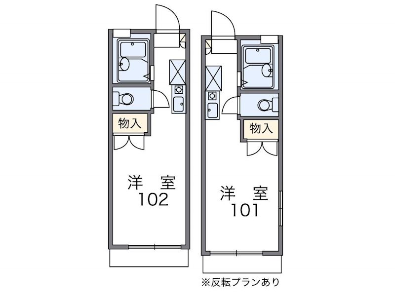 【ハイツ　アインの間取り】