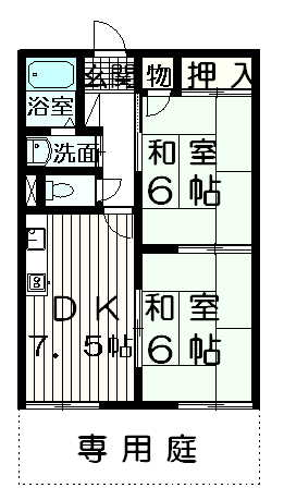 ハイツラムの間取り