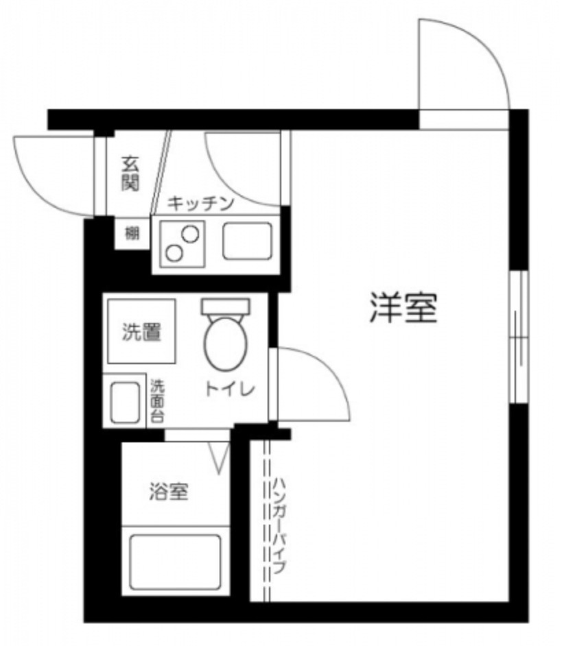 レジデンス梅島の間取り