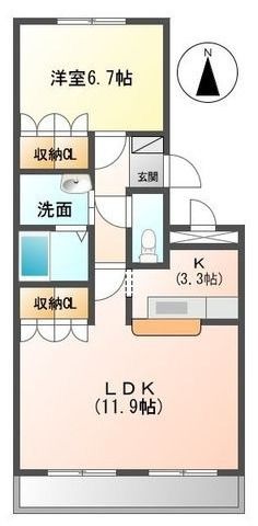 ピアレ・柏木の間取り