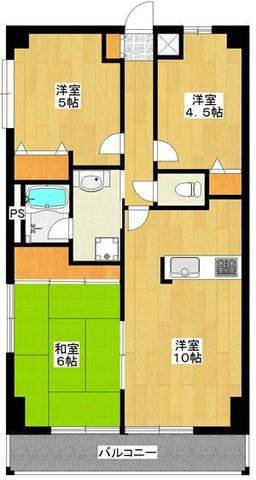 アパートメントSESHIMOの間取り