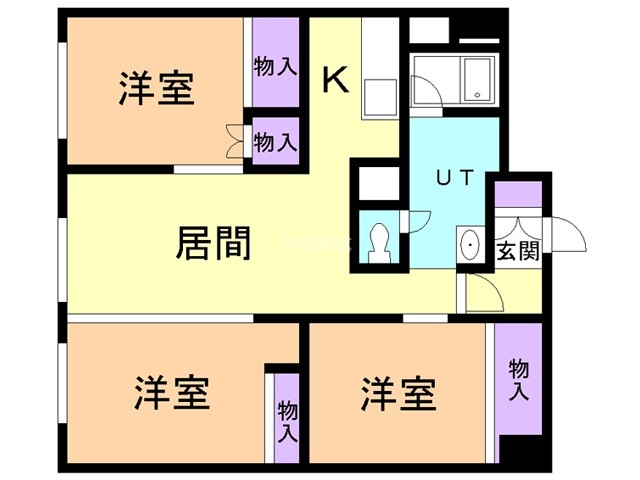 ときわパークハイツの間取り