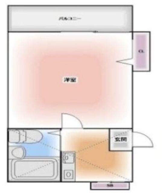 ハイツひらまつの間取り