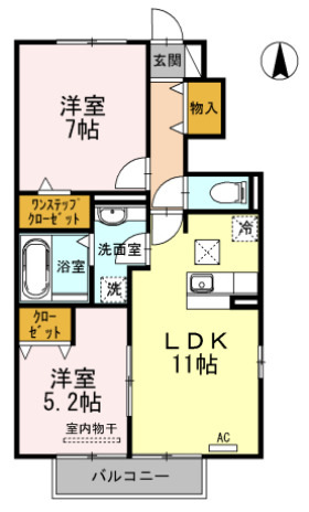 サンヴィスタの間取り