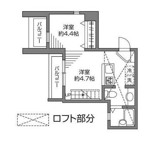 ラルゴ白糸台の間取り