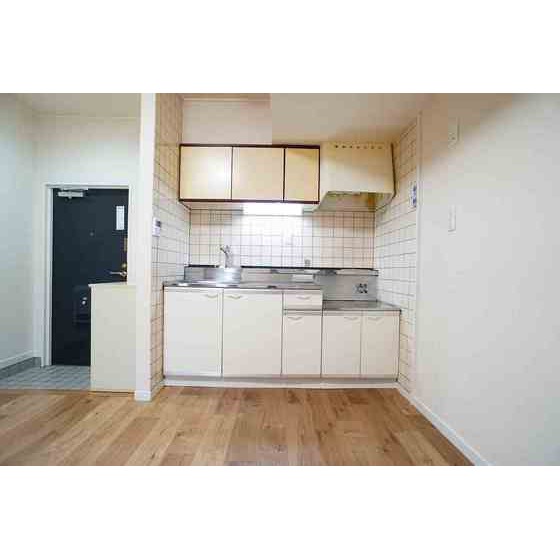 キッチン　ガスコンロ設置可能キッチン