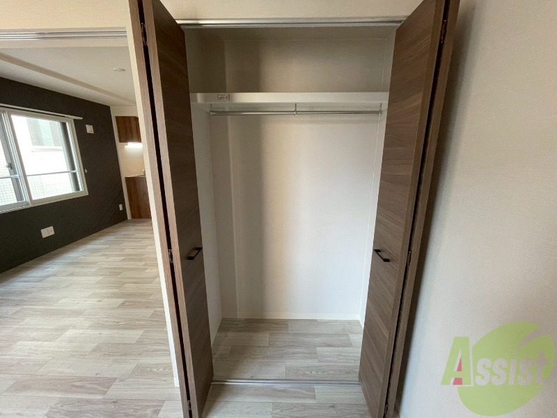 収納　収納もバッチリあるのでお部屋が片付きますよ！