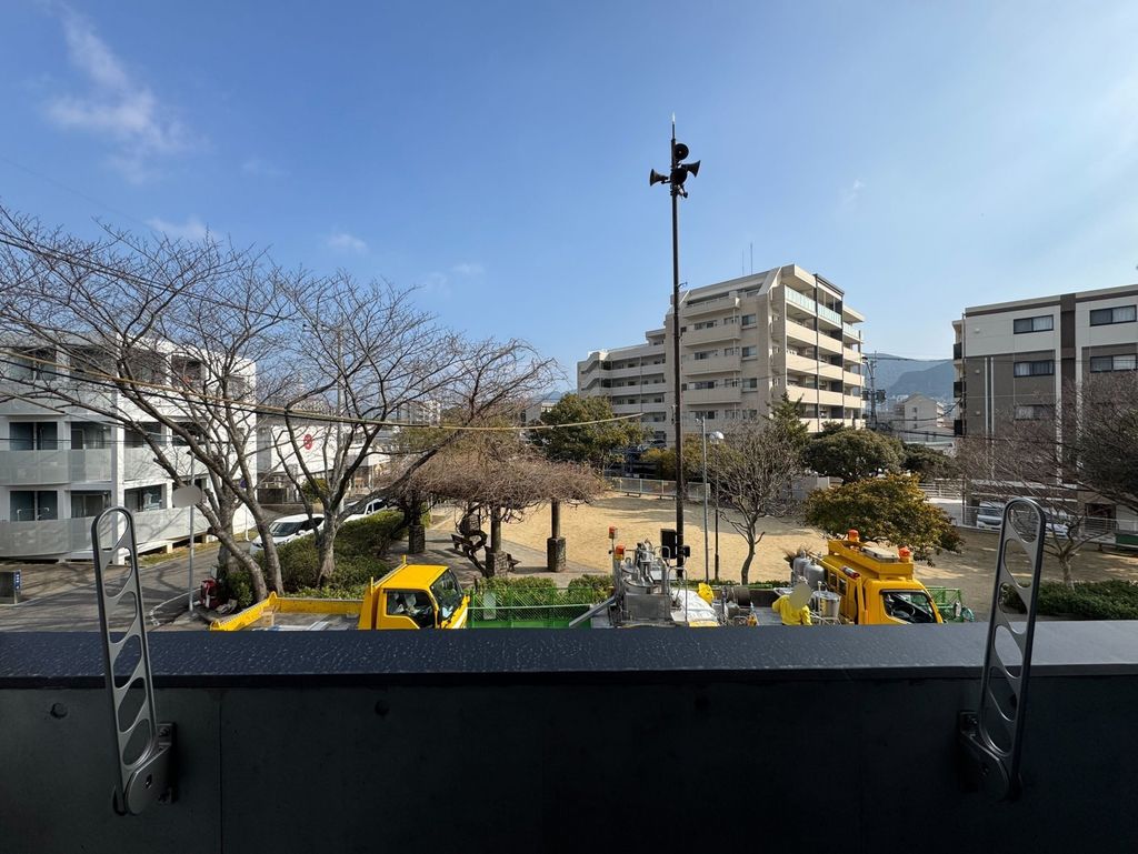 眺望　※建築中の写真です