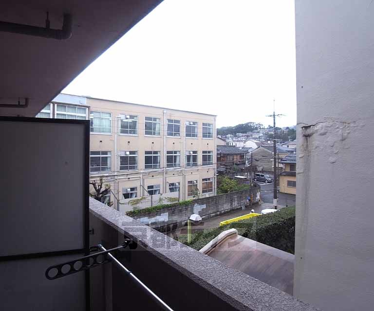 眺望　聖護院の静かな住宅街です