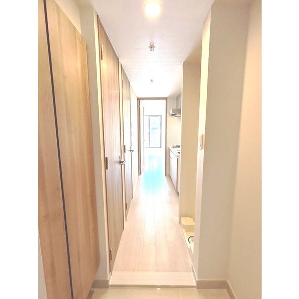 玄関　写真は1403号室です