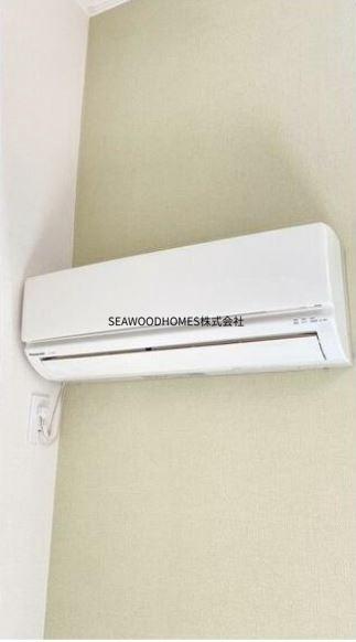 その他設備　エアコン標準装備。一年中快適な室温で過ごせる。