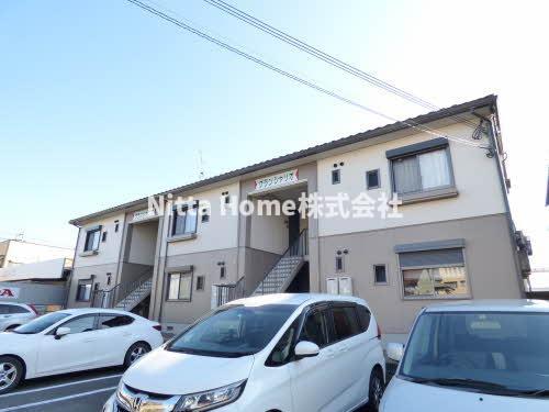 建物外観　都市ガス物件◆インターネット＆駐車場が無料◆料理のしやすい３