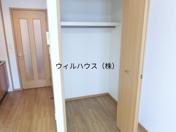 収納　クローゼット！