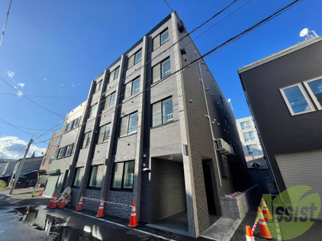 建物外観　札幌市中央区南７条西「グランメールボヌール」