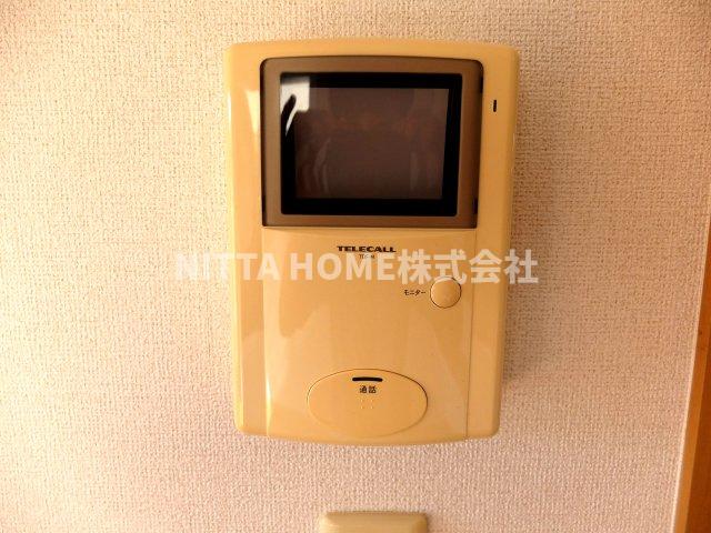 セキュリティ　モニタ付きインターホンも設置◎