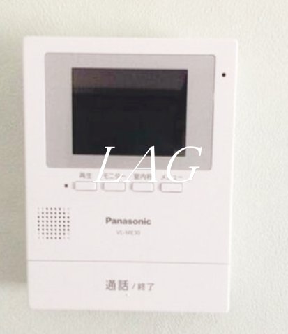 セキュリティ　モニター付インターホンです。