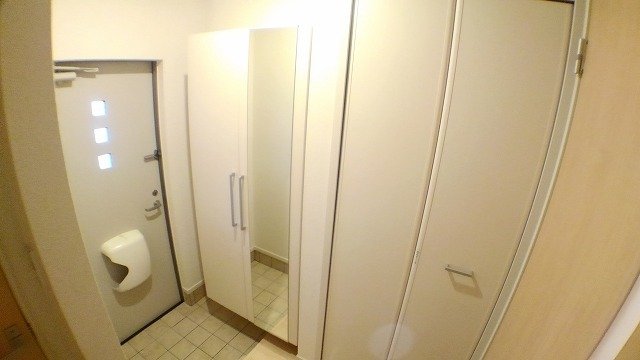 玄関　落ち着いた玄関です