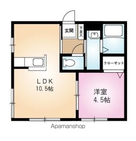 フレイグランス東青梅の間取り写真