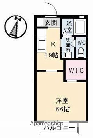 ＪＲ山陽本線 東尾道駅 徒歩11分 2階建 築23年の間取り写真