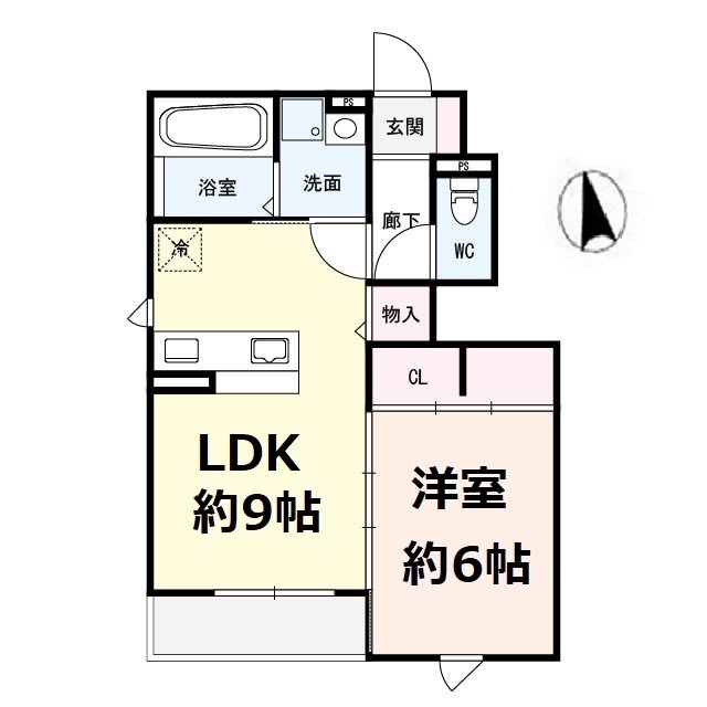 D-ROOM Chillの間取り写真