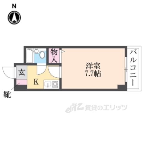 グランデール桂川の間取り写真